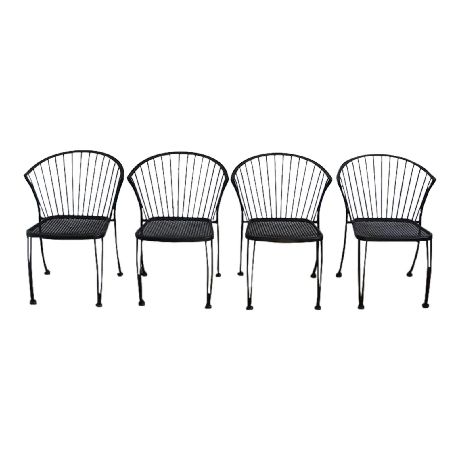 1950s Woodard Pinecrest Dining Chairs - Set of 4 | Chairish
