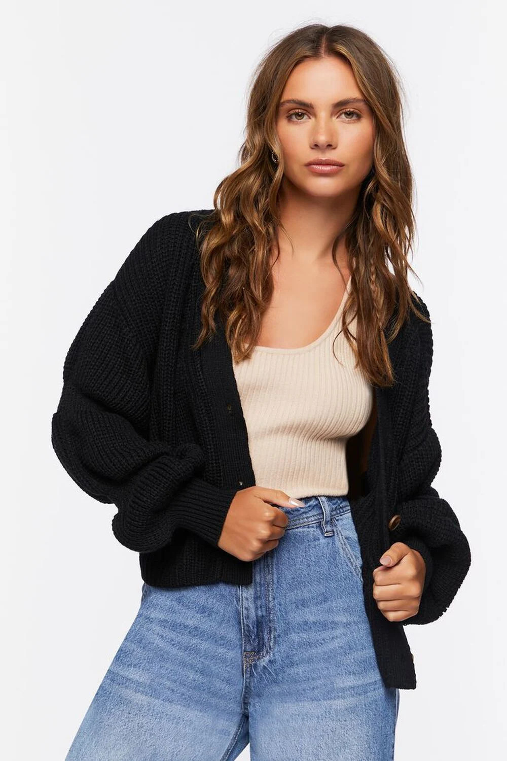 Marie Sleeve Cardigan Sweater | Forever 21 (US)