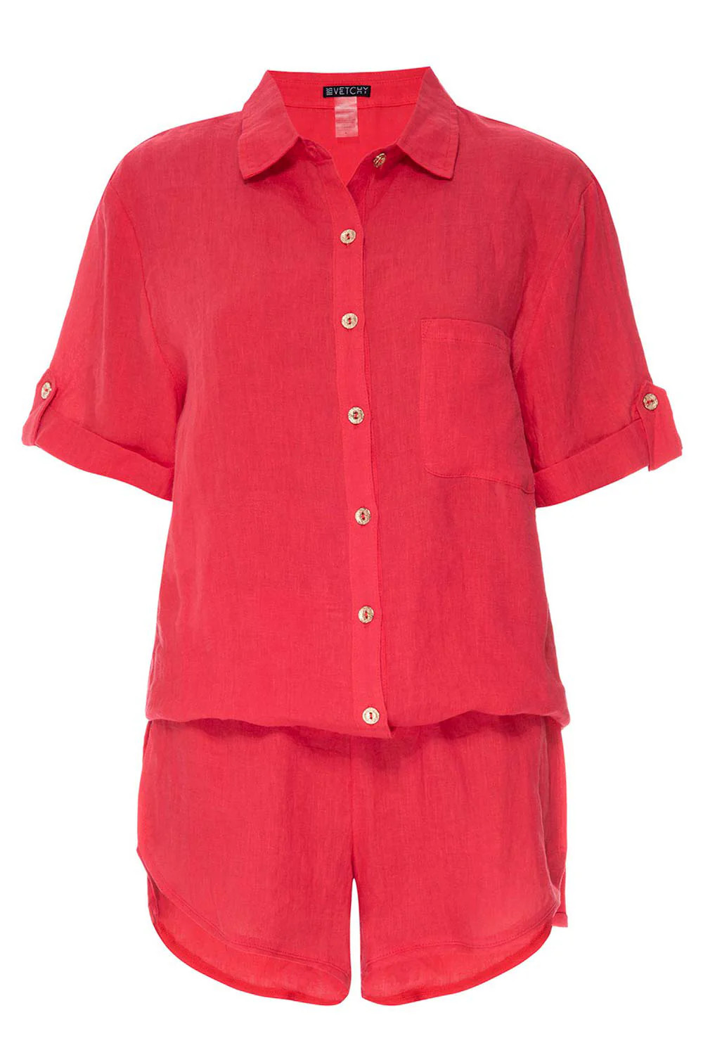 Linen Red Set | VETCHY