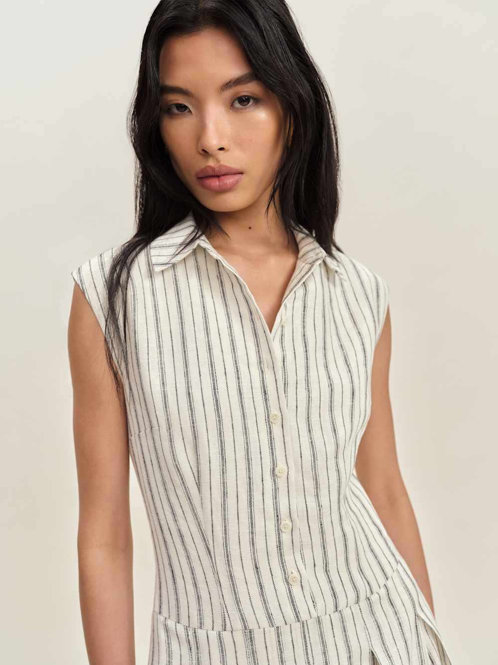 Arella Linen Dress | Reformation (Global)