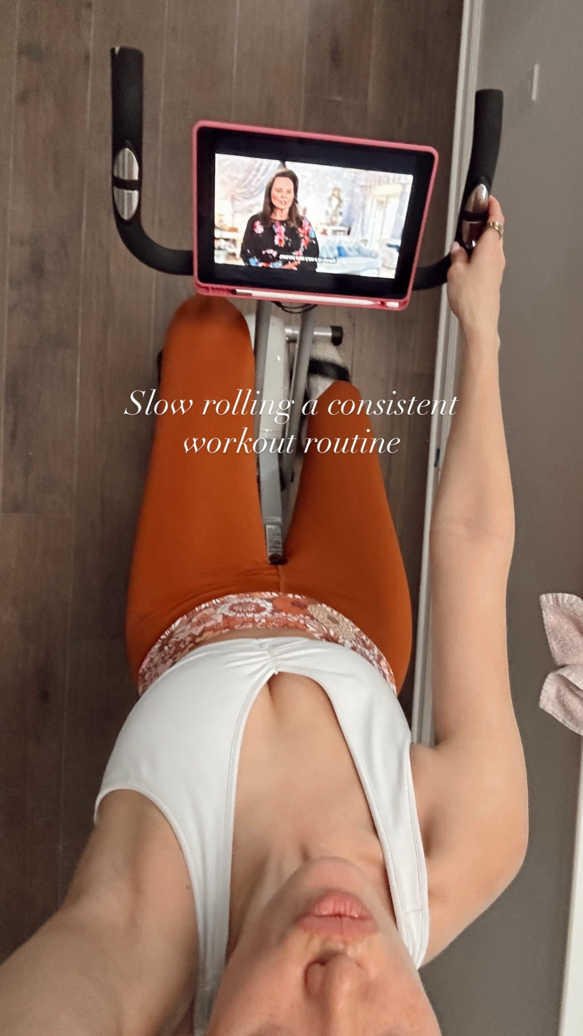 At home workout routine

Stationary bike, sports bra, fitness style, pre workout, fitness, 2026 

#LTKfitnessgoals #LTKHome #LTKActive