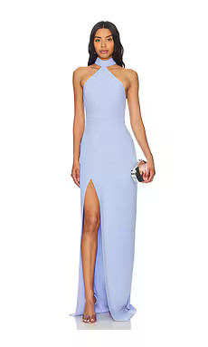 Amanda Uprichard x REVOLVE Queen Gown in English Lavender from Revolve.com | Revolve Clothing (Global)