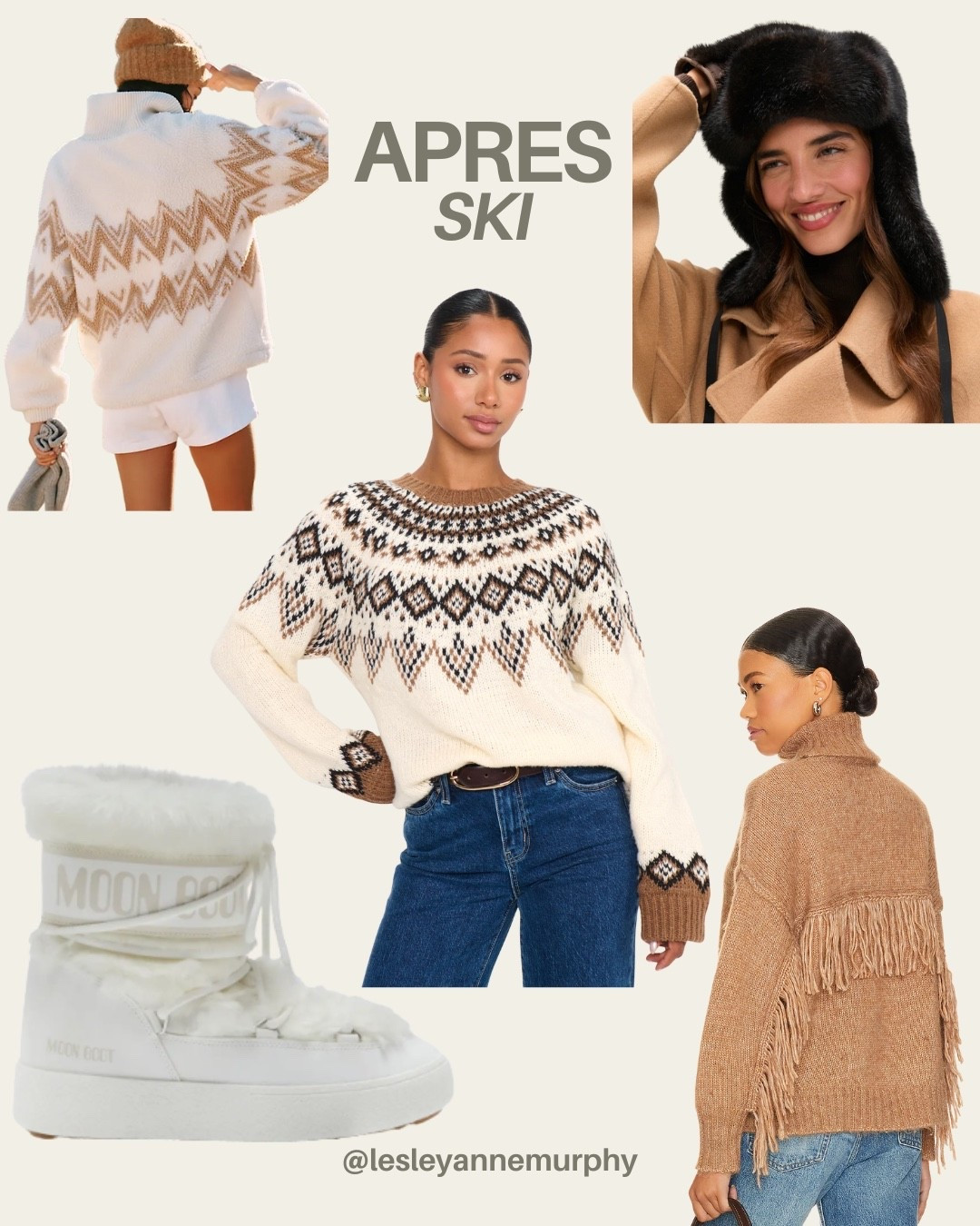 Après ski done right ❄️ Cozy layers and cute sweaters perfect for fire side drinks, dinners out, or winding down in the lodge after a day on the slopes. These comfy looks feel put together and travel well for ski trips, winter weekends and mountain getaways alike! 

#LTKActive #LTKTravel #LTKSeasonal