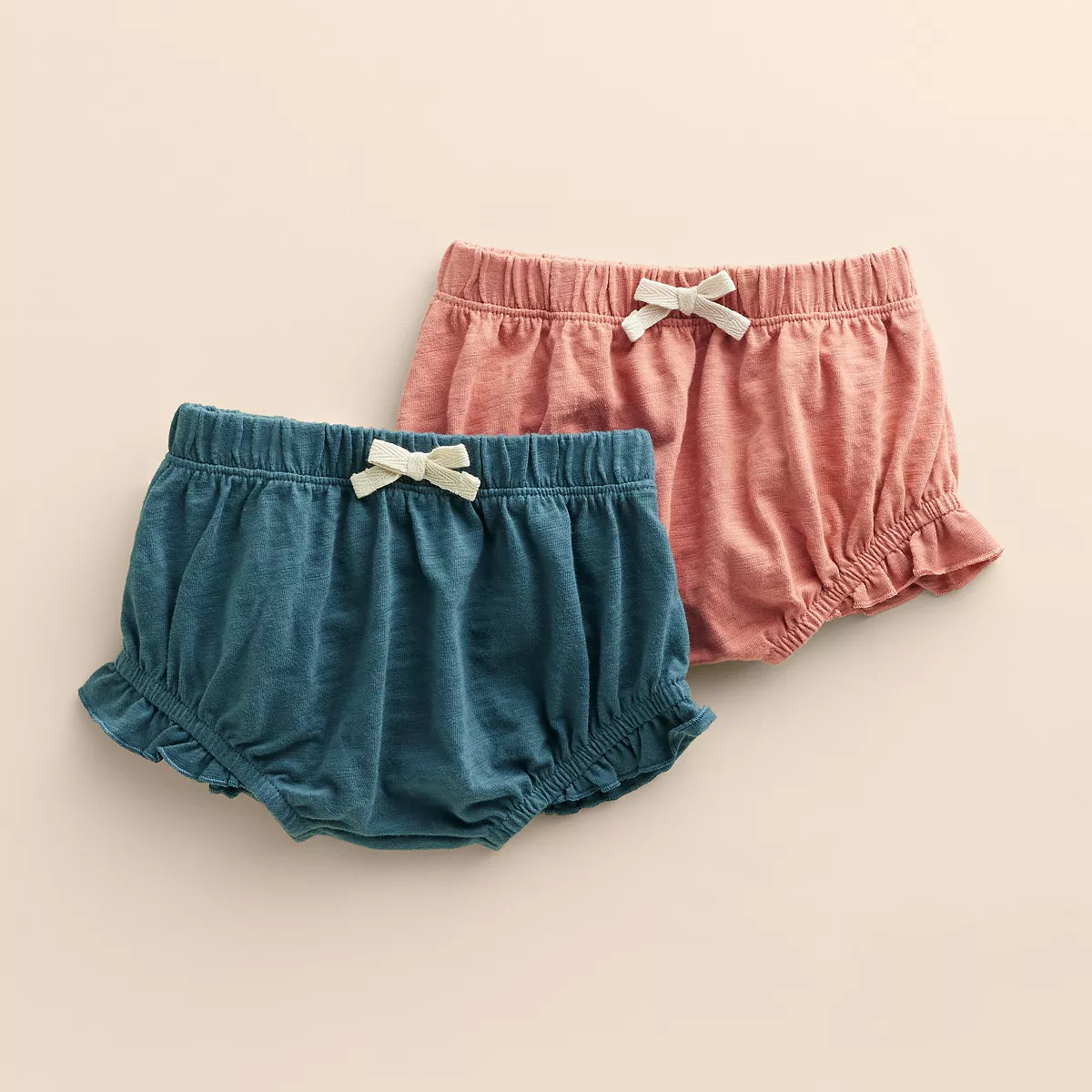 Baby Little Co. by Lauren Conrad 2-Pack Organic Ruffled Bloomers | Kohl's