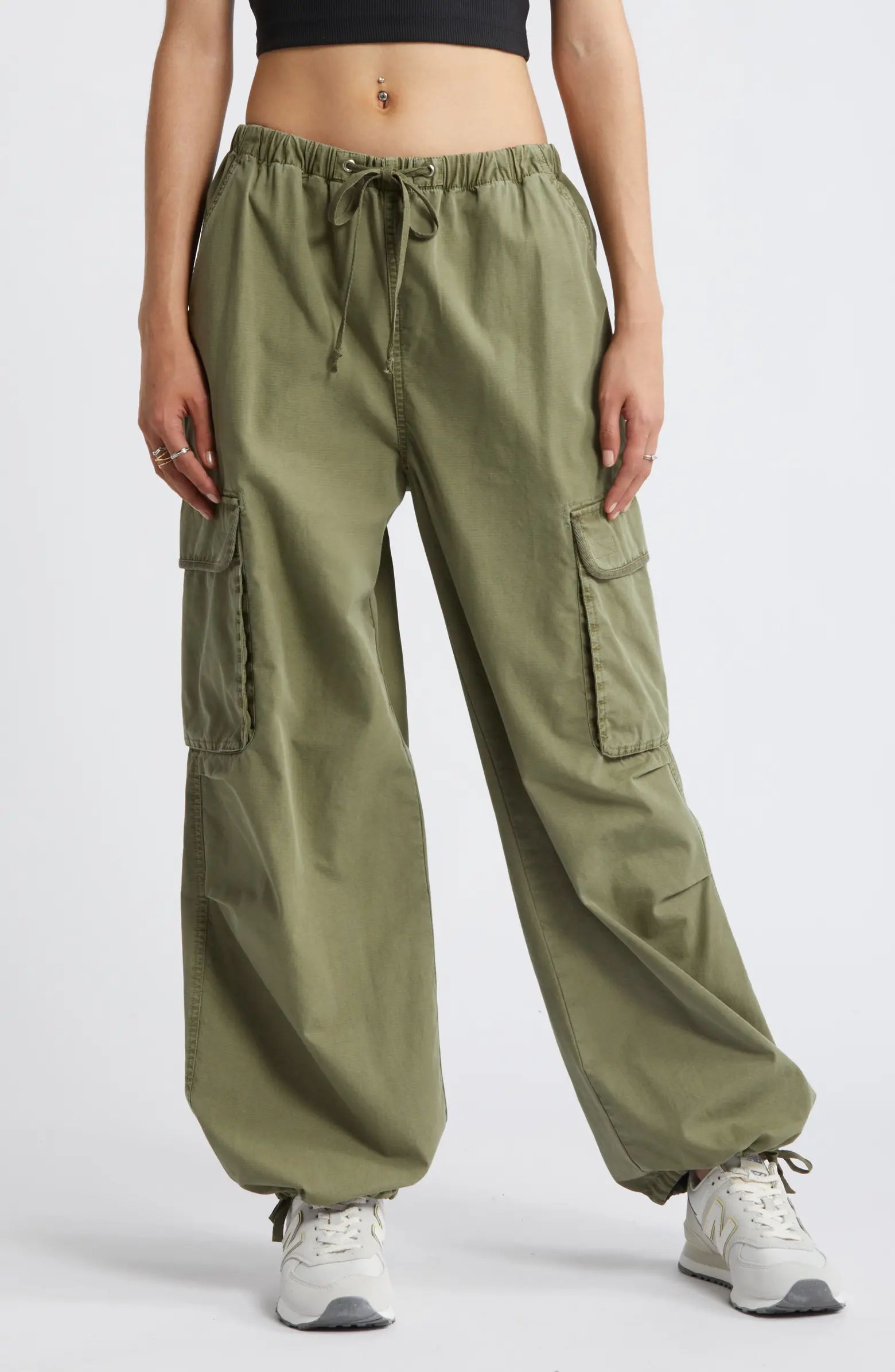 BP. Parachute Cotton Cargo Pants | Nordstrom | Nordstrom