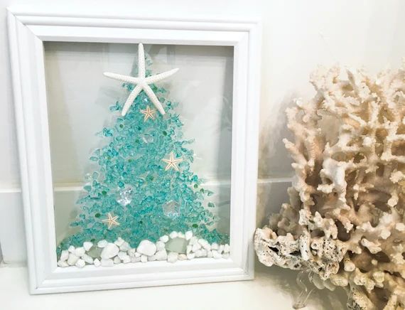 Christmas Sea Glass Christmas Gift Christmas Decor Beach | Etsy | Etsy (US)