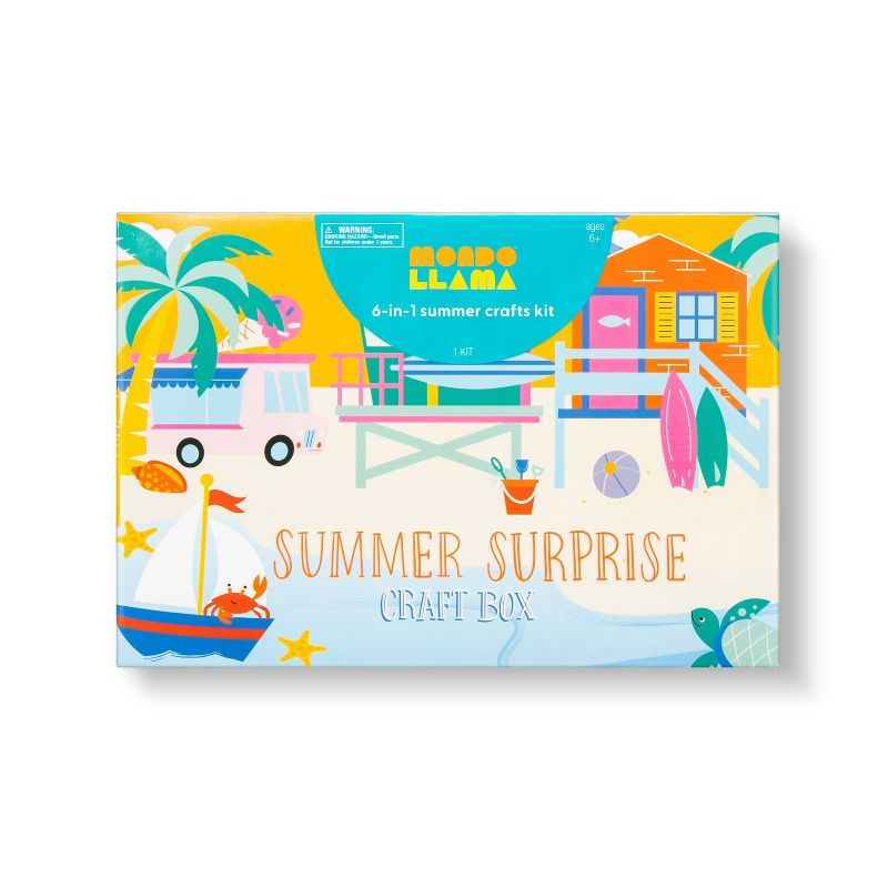 6-in-1 Summer Surprise Craft DIY Art Kit - Mondo Llama™ | Target