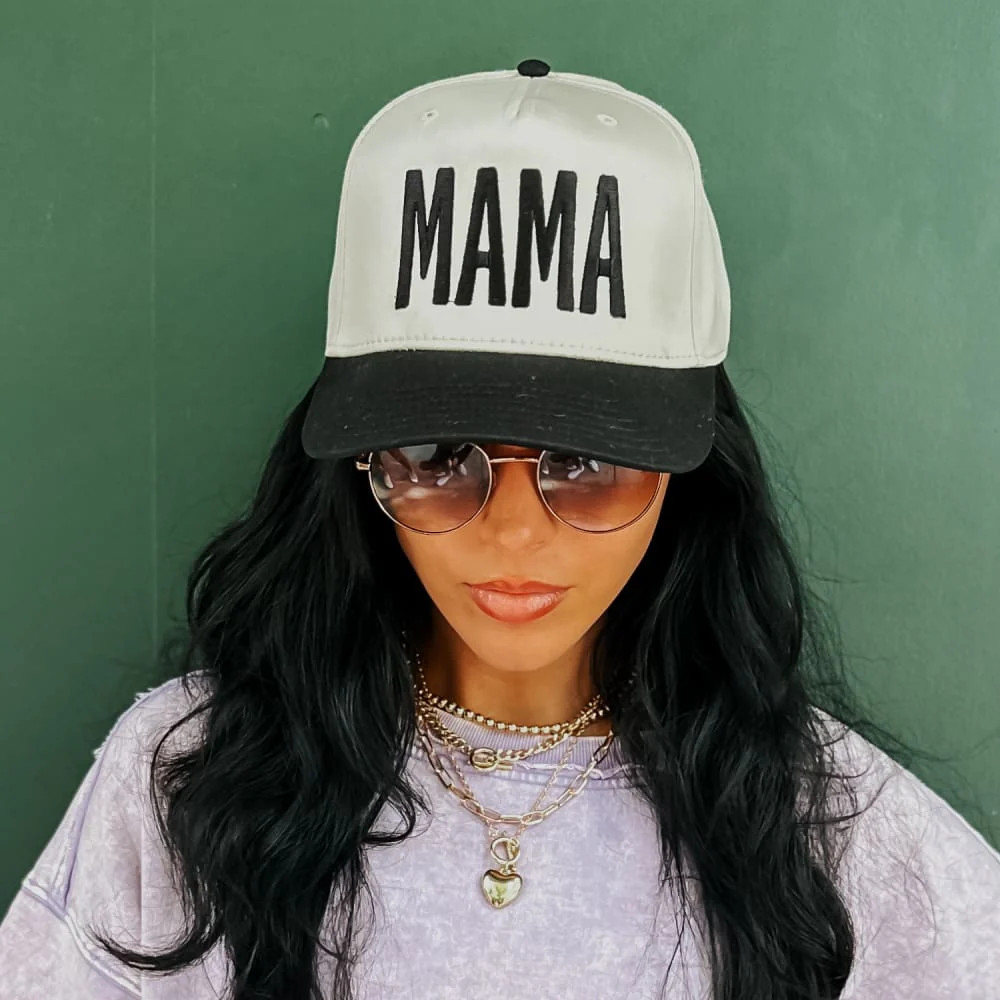 Bold Mama Trucker Hat - Black | Mountain Moverz