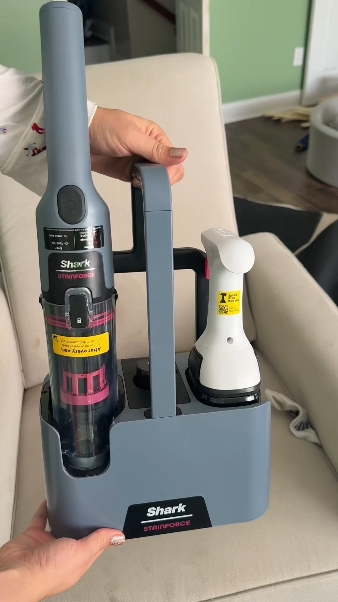 Here’s my honest review of the Shark Stainforce cleaner I got for Christmas! I’ve used it everyday since and it’s so easy to just grab and go! I was pleasantly surprised how well it got dried stains out! 


#sharkstainforce #sharkstainstrikerresults #sharkstainforceresults #cleantok 

#LTKGiftGuide #LTKHome #LTKmomlife