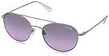 VOGUE Women's VO4129S Oval Metal Sunglasses, Lilac/Violet Gradient Grey, 53 mm | Amazon (US)
