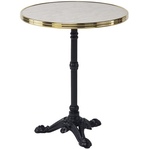 Parisian Outdoor Faux Marble Bistro Table | One Kings Lane
