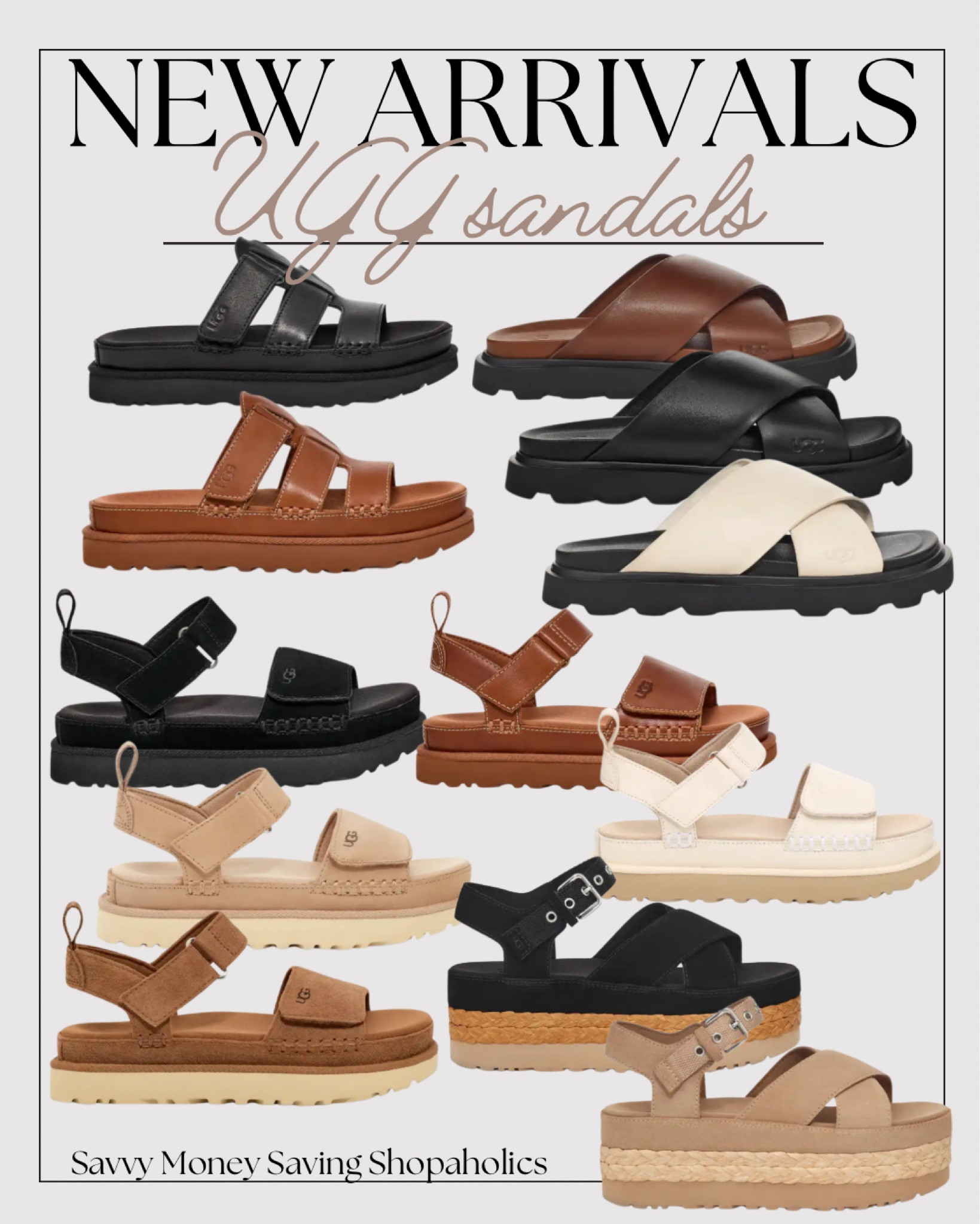 New Ugg sandals! Whatcha think? I actually like several of these!

#LTKShoeCrush