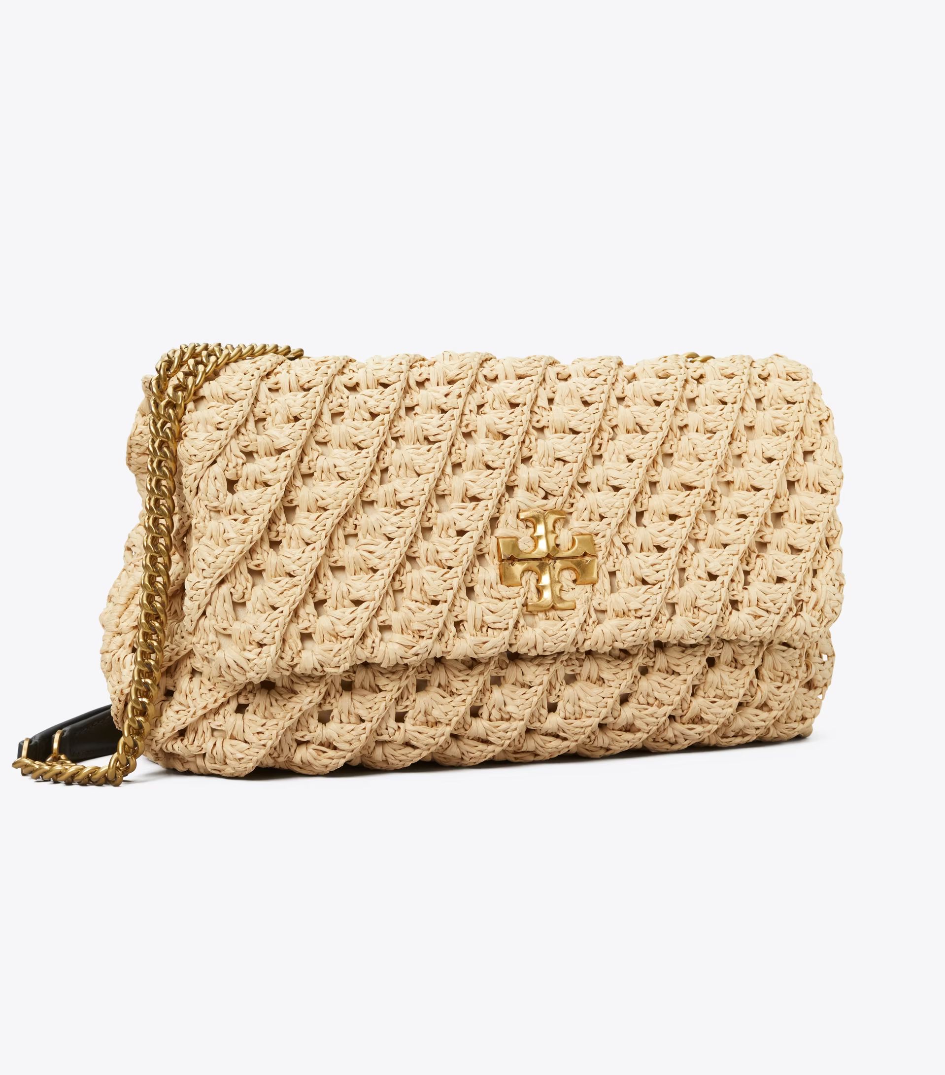 Kira Crochet Convertible Shoulder Bag: Women's Designer Shoulder Bags | Tory Burch | Tory Burch (US)