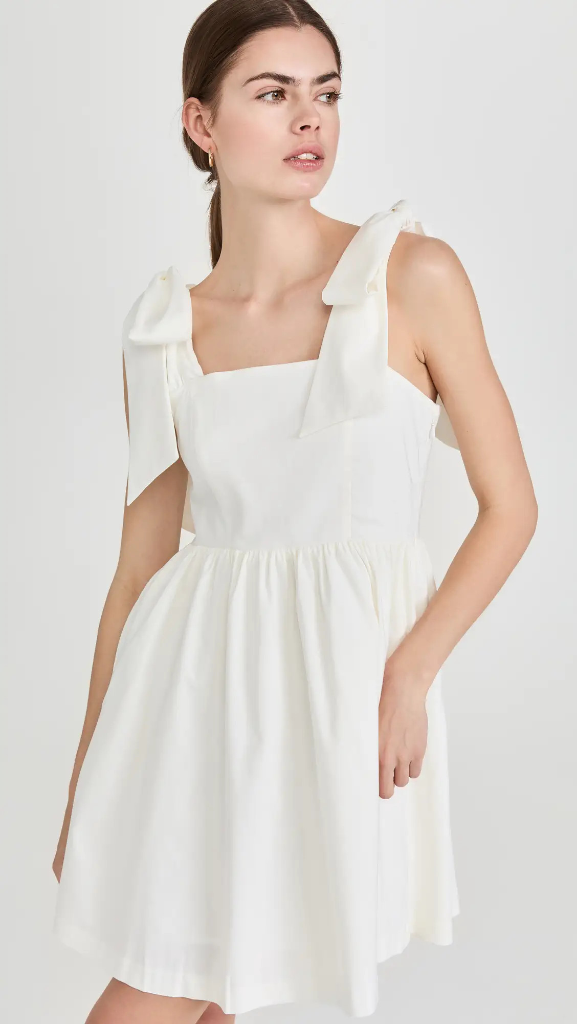 endless rose Bowed Baby Doll Mini Dress | Shopbop | Shopbop