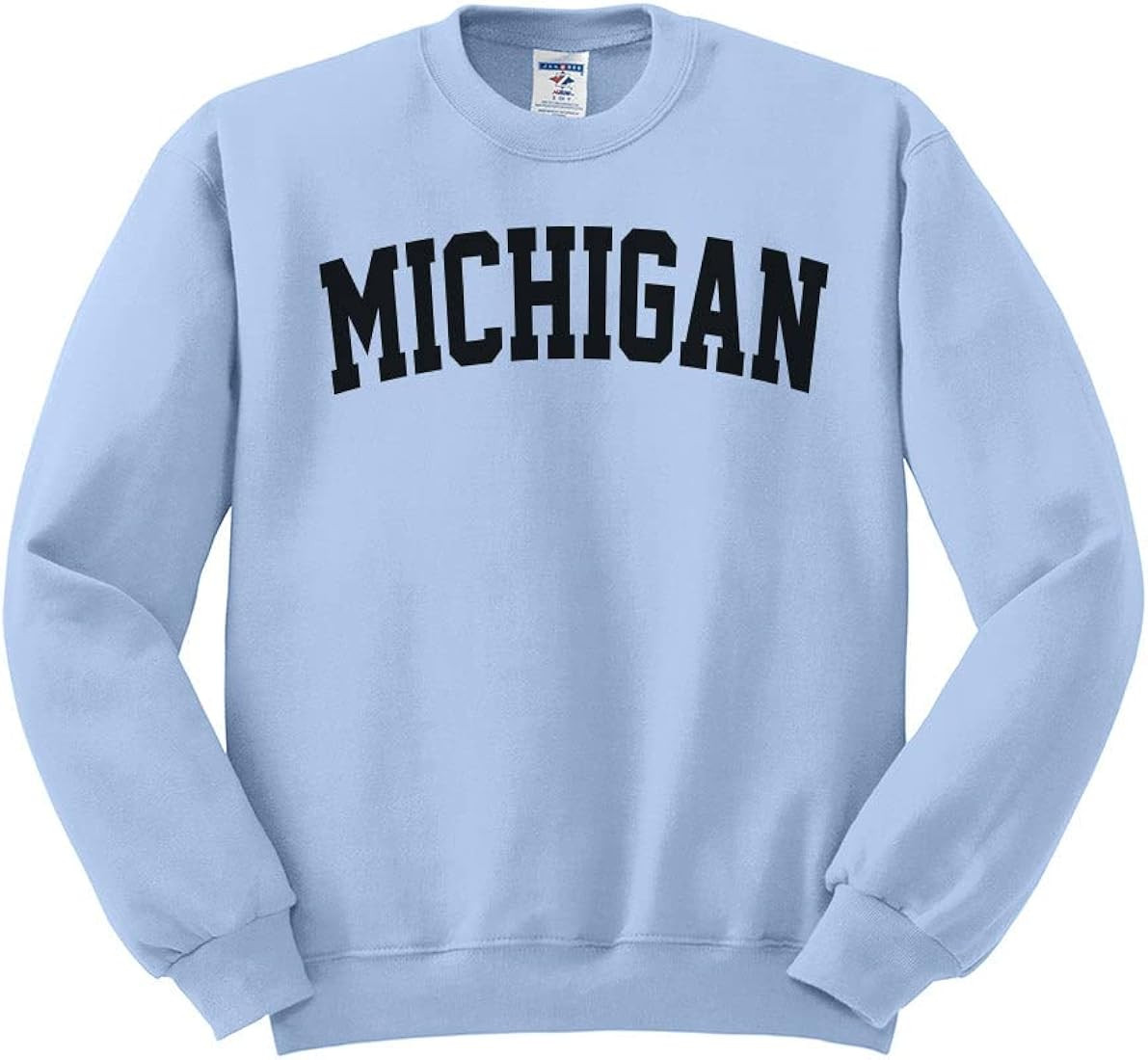 TEESANDTANKYOU Michigan College Style Sweatshirt Unisex | Amazon (US)
