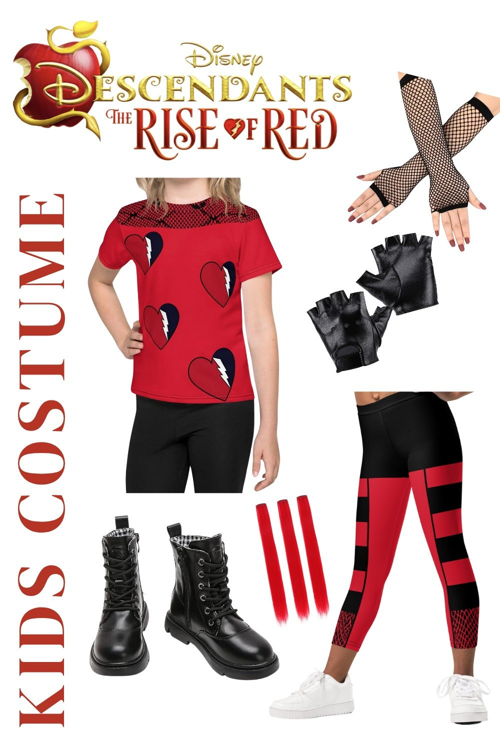 Descendants Rise of Red Costume for Kids Disney Halloween costume ideas for kids

#LTKFindsUnder50 #LTKKids #LTKStyleTip