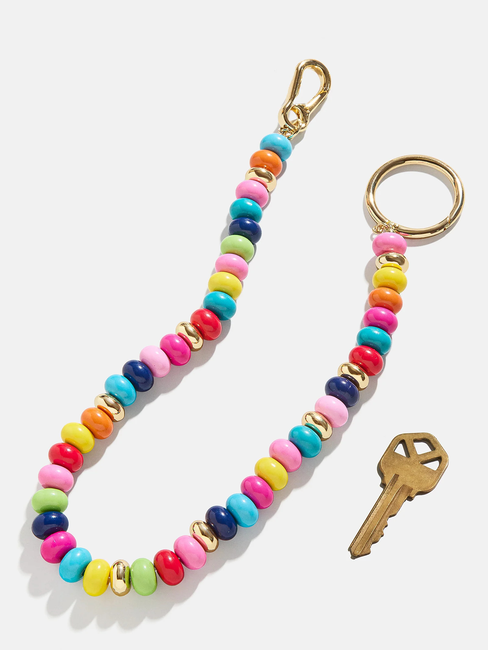 Flying Colors Bag Charm - Gold/Multi | BaubleBar