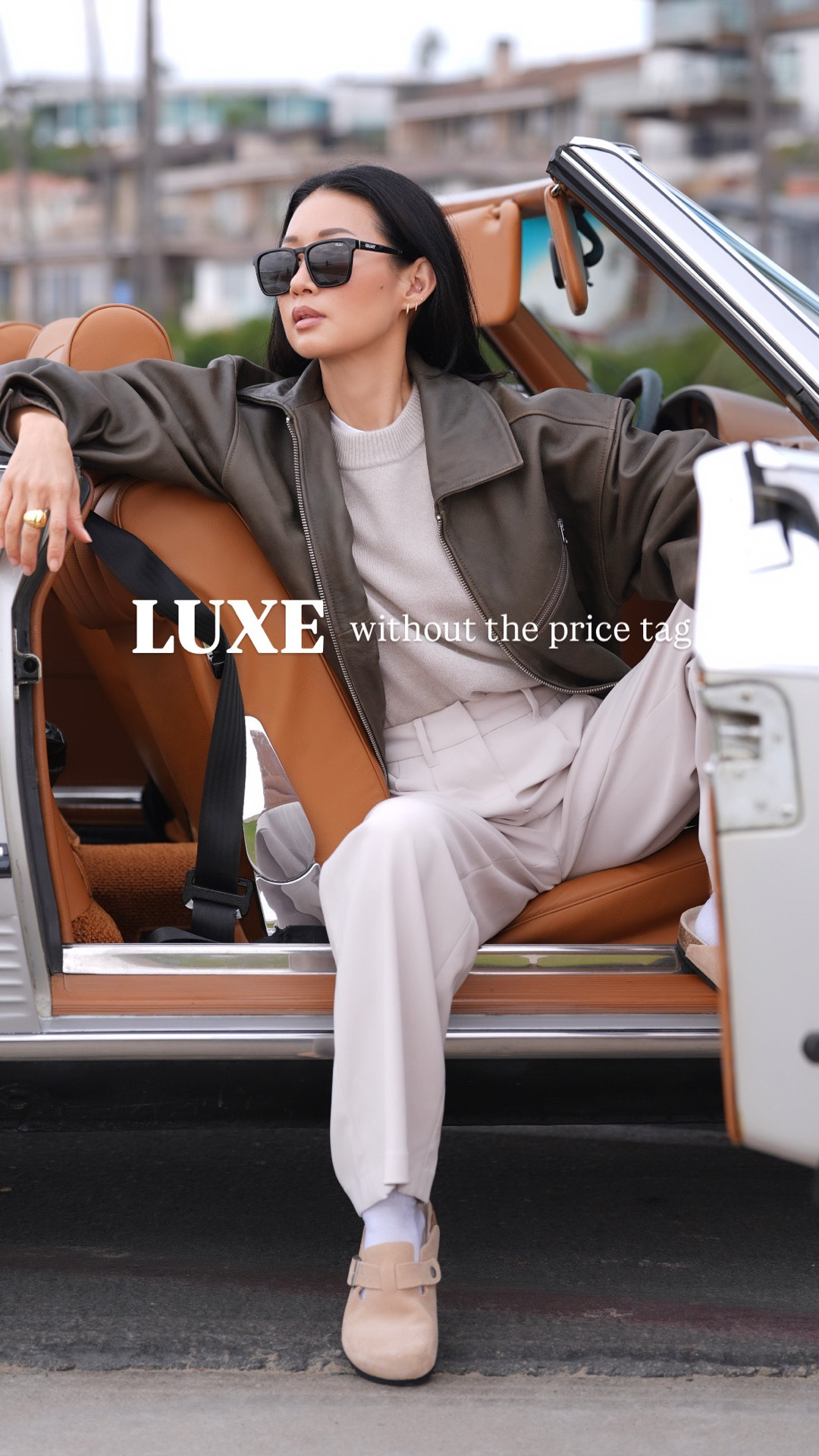 Proof that you don’t need to spend a lot to look like you did.

Took a basic tee and pants and made it look luxe (without the price tag). Perfect for Thanksgiving dinner, the office, or any day you want to look put together with zero effort.

@onequince makes effortless easy. Their pieces are high-quality, made with real fabrics, and sustainably sourced. I’m loving all the cozy cashmere, leather, and suede this season.

Links are below and including my sizing for reference. #QuincePartner #ltkover40 #ltkootd #ltkpetite #ltkstyletip

Boxy Tee: XS
Stretch Pleated Pants: 0, 28” inseam (comes in 3 inseams)
Cashmere Sweater: XS
Suede Clogs: 6 (tts)
Leather Bomber: XS


#LTKgrwm #LTKWorkwear #LTKFindsUnder100