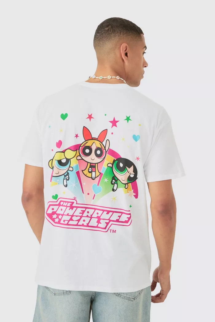 Oversized Powerpuff Girls License T-shirt | boohoo (US & Canada)
