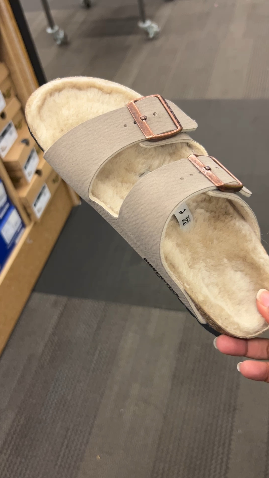 Shearling birks- run tts

#LTKshoecrush