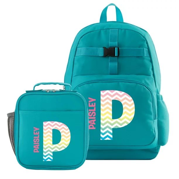 Personalized Pretty Pattern Aqua Backpack -Available in 3 Patterns | Walmart (US)