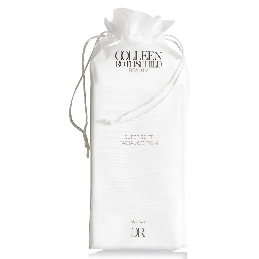 Super Soft Facial Cotton - Free From Dyes and Fuzz Free | Colleen Rothschild Beauty