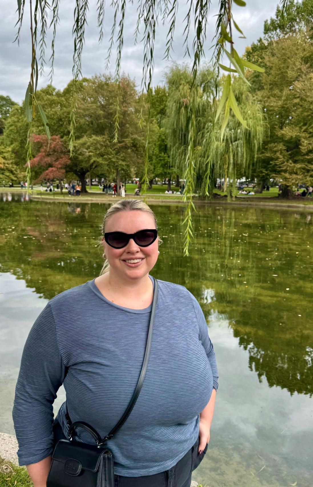 Fall at the Boston Public Garden 

#LTKSeasonal #LTKTravel #LTKPlusSize