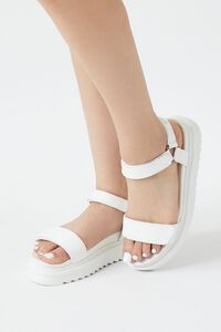 Faux Croc Lug-Sole Sandals | Forever 21 (US)