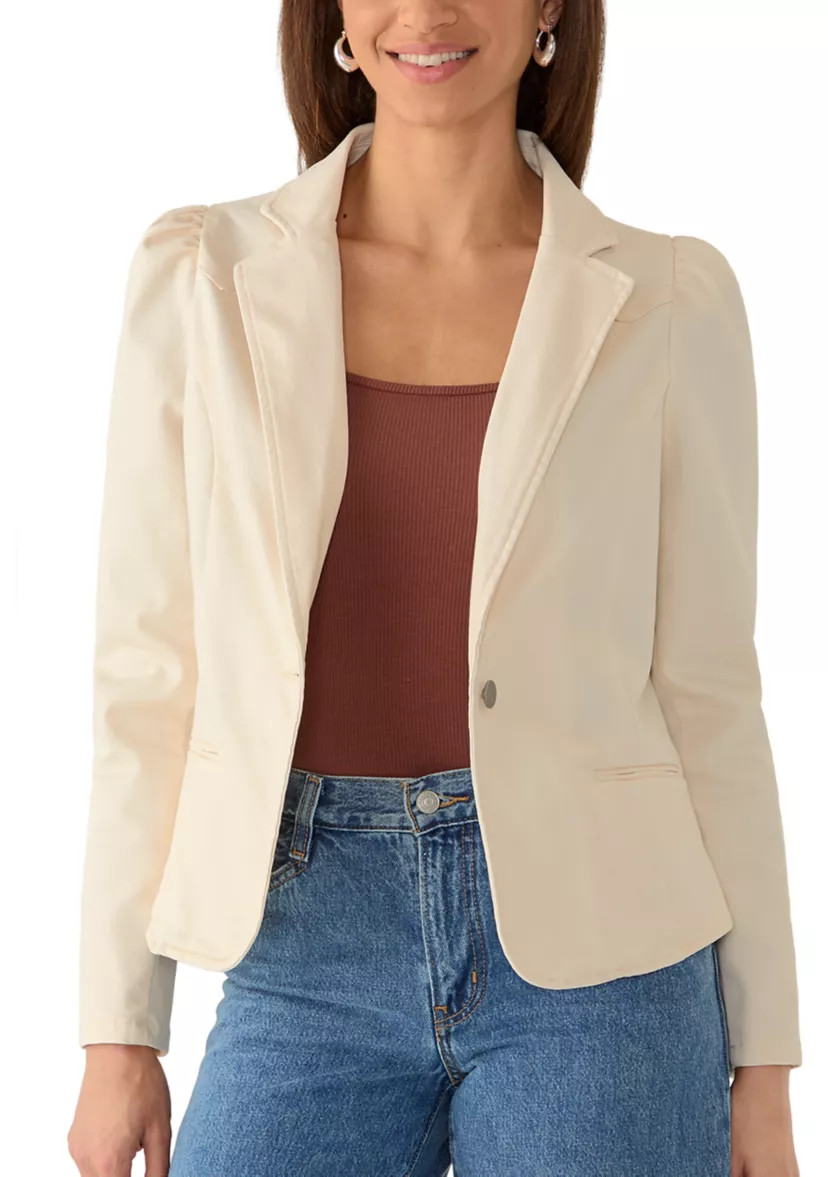 Women's Collar Fitted Jacket | Belk