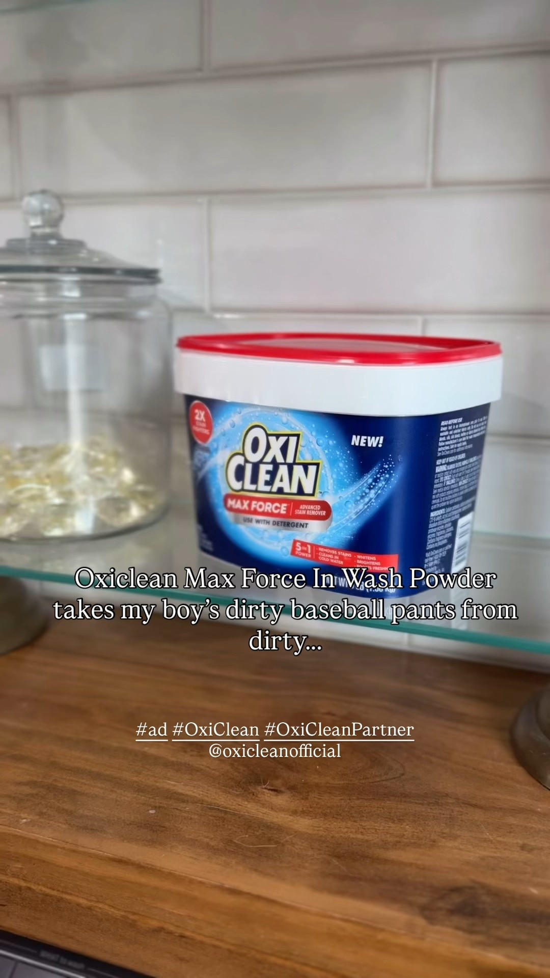 Ltk post 👆
Baseball pant stains? Not here! OxiClean Max Force In Wash Powder takes my boy’s pants from dirty to clean! Find it at Walmart on your next grocery trip! #ad #OxiClean #OxiCleanPartner @oxicleanofficial 