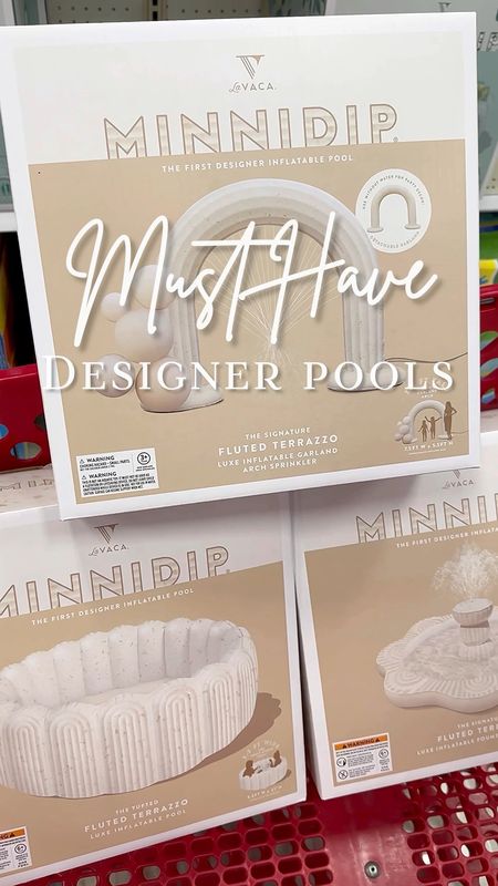 Minnidip designer pools are back! 

#LTKxTarget #LTKparties #LTKhome