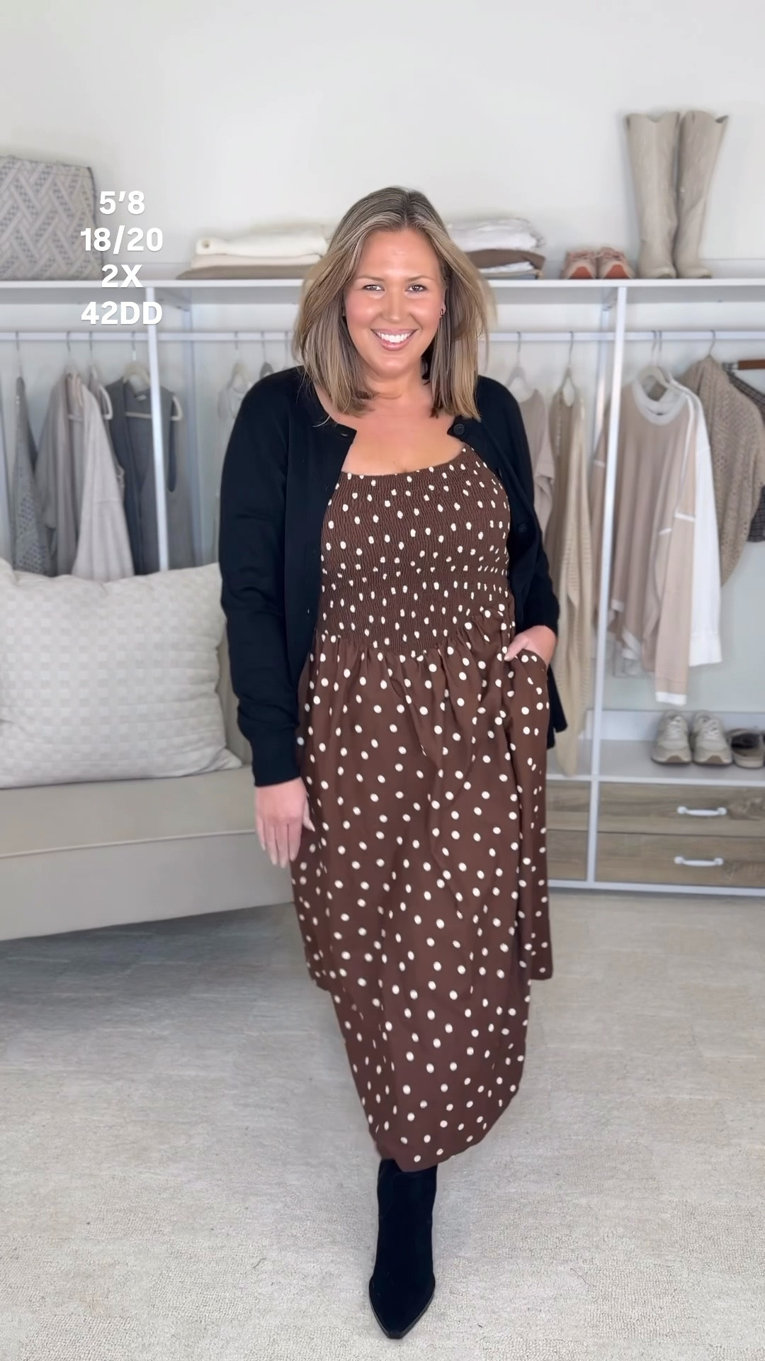 Belly friendly dresses! 1. Wearing a XXL in this dress and 18/20 in the cardigan! 2. Wearing a 2X in the cheetah dress! 3. Wearing an 18 in the dress! All of these boots fit my size 16.5 inch wide calves! I’m in wide calf!

Plus size fashion, midsize fashion, fall outfit ideas, belly friendly dresses, chic style, trendy fashion, winter dresses, ootd

#LTKPlusSize #LTKMidsize #LTKOver40