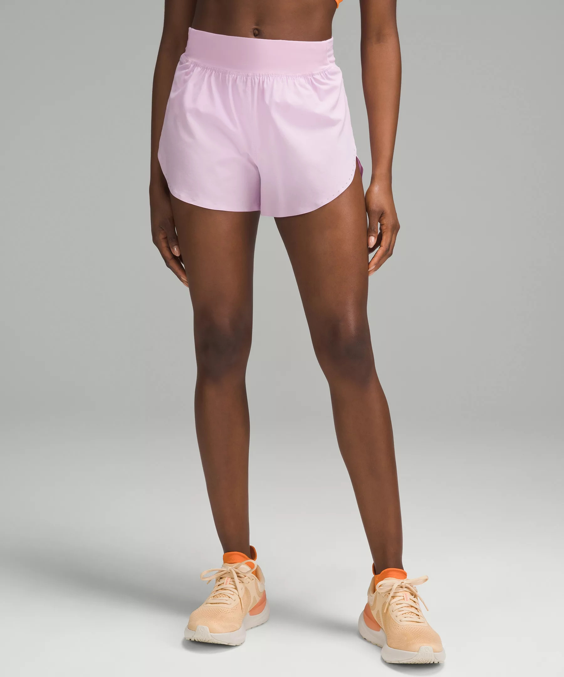 Fast and Free Reflective High-Rise Classic-Fit Short 3" | Lululemon (US)