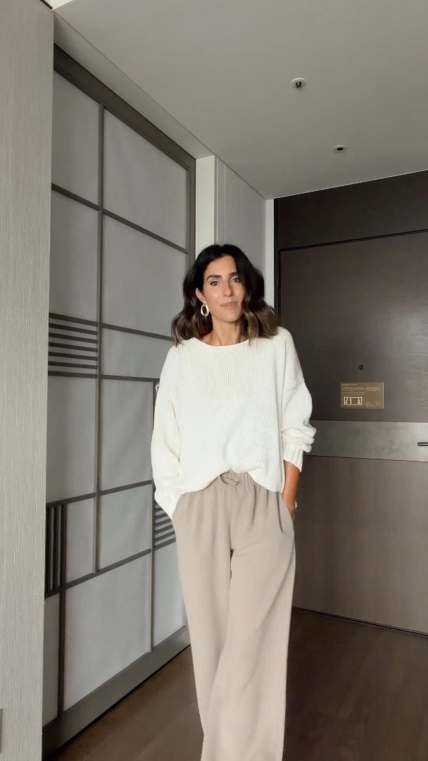 Hello from Tokyo Japan! 🇯🇵 wanted to share what I’m wearing today. It’s a bit rainy out so I have two options for layers. What do you like best? I’m just shy of 5-7” wearing the size small pants from @Aritzia  and size large knit sweater for an oversized fit from @Target  and XS leather jacket from @Zara 

 #LTKgrwm #LTKootd #LTKOver40