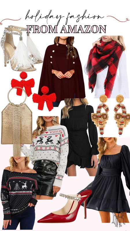 Amazon fashion 
Amazon holiday fashion 
Holiday fashion 
Christmas fashion


#LTKSeasonal #LTKunder50 #LTKHoliday