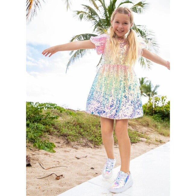 Sequin Ombre Dress, Multi | Maisonette