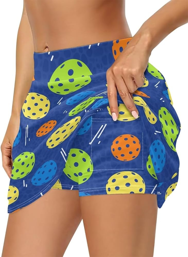 Women's Golf Skirt High Waisted Athletic Golf Tennis Skorts A Line Workout Running Skirts with In... | Amazon (US)