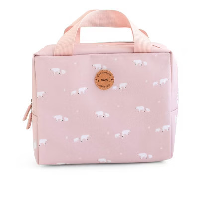 SARO Thermo Cooler Bag in Dusty Pink – Eco-Friendly Insulated Lunch Tote for Kids, Storage Bag with Handles, Keeps Food Hot/Cold | Target
