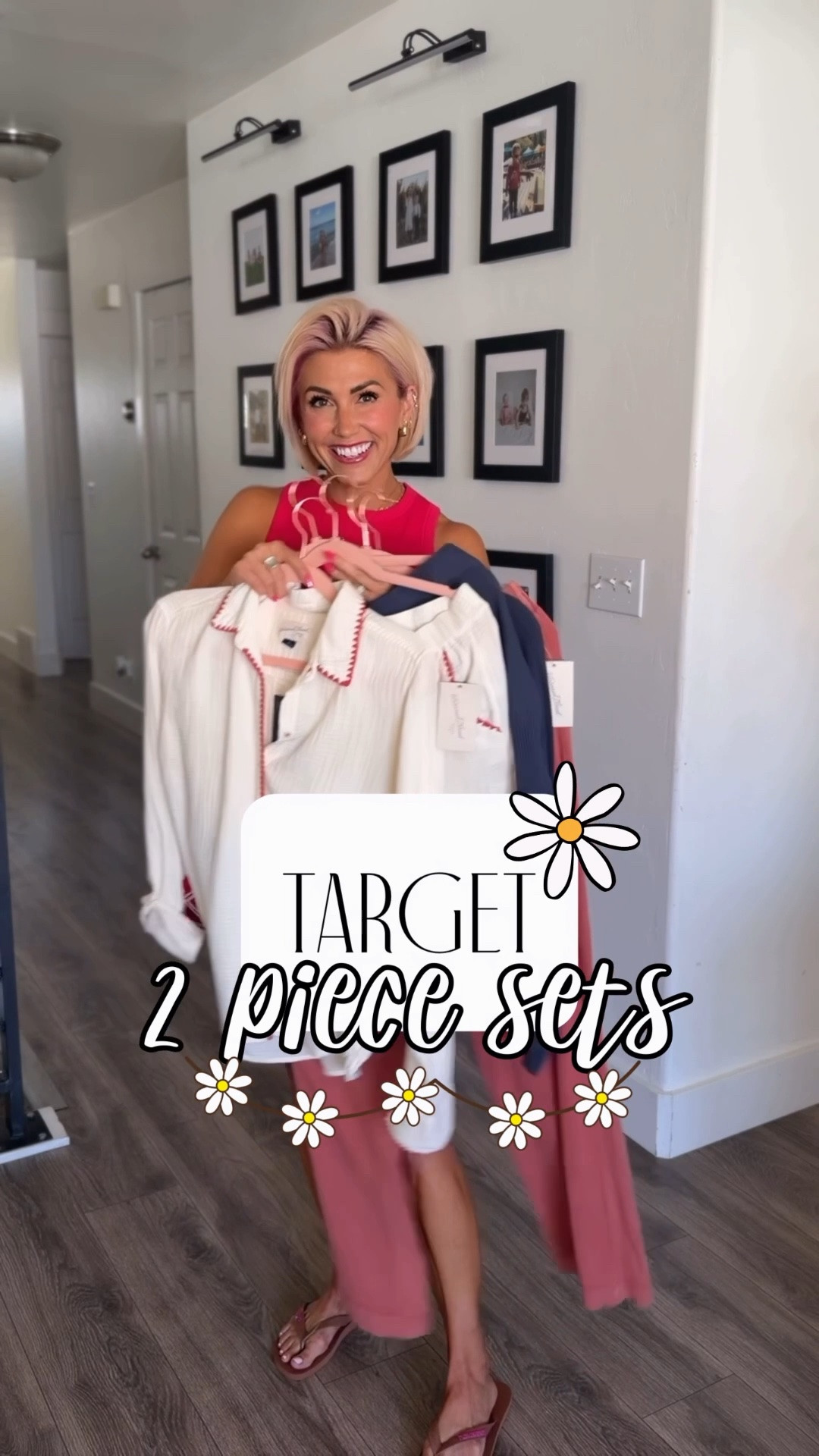 POV: You need cute summer outfits that are comfy, affordable, and require zero thought. ☀️✨

These Target sets are giving effortless mom style, and I'm here for it. 🙌

Which one is your favorite? 👇💛

Sizing deets: I’m just shy of 5’4”, around 130lbs and wearing my normal size - Small in all tops & medium in bottoms

#LTKdayinmylife #LTKSeasonal #LTKOver40