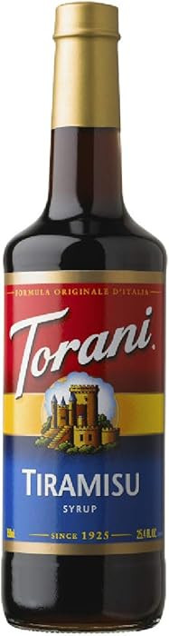 Torani Tiramisu Syrup, 750 ml | Amazon (US)