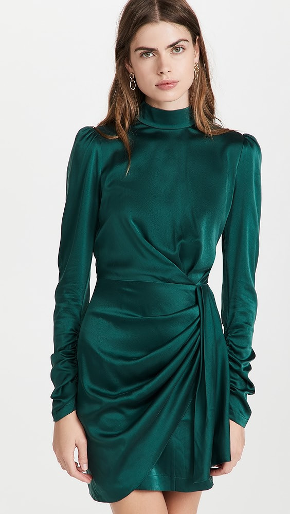 Silk Drape Dress | Shopbop