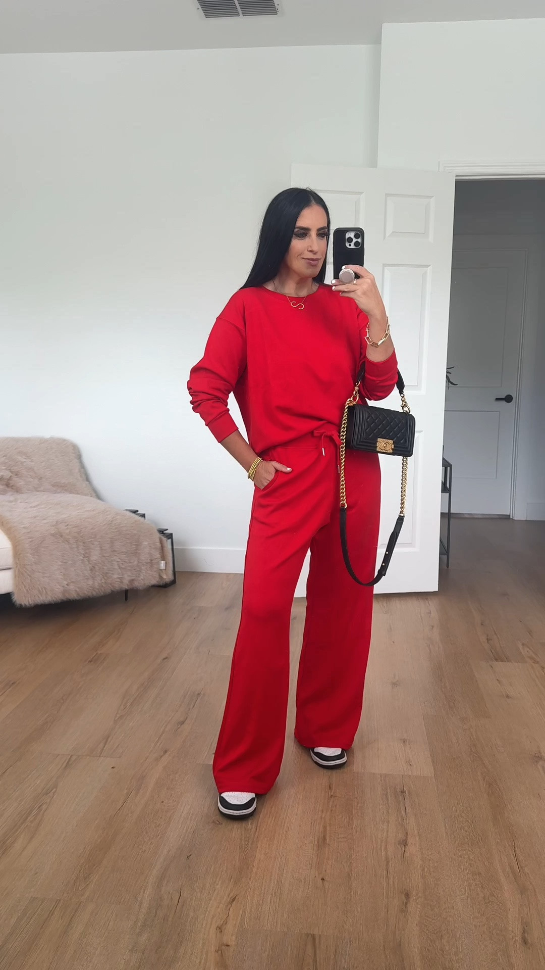 Amazon 2 piece set that feels like Spanx wearing size medium
