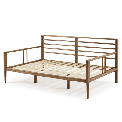 Dorinda Solid Wood Twin Daybed AllModern Color: Caramel | Wayfair North America