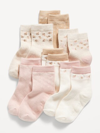 Unisex Crew Socks 6-Pack for Toddler &amp; Baby | Old Navy (US)