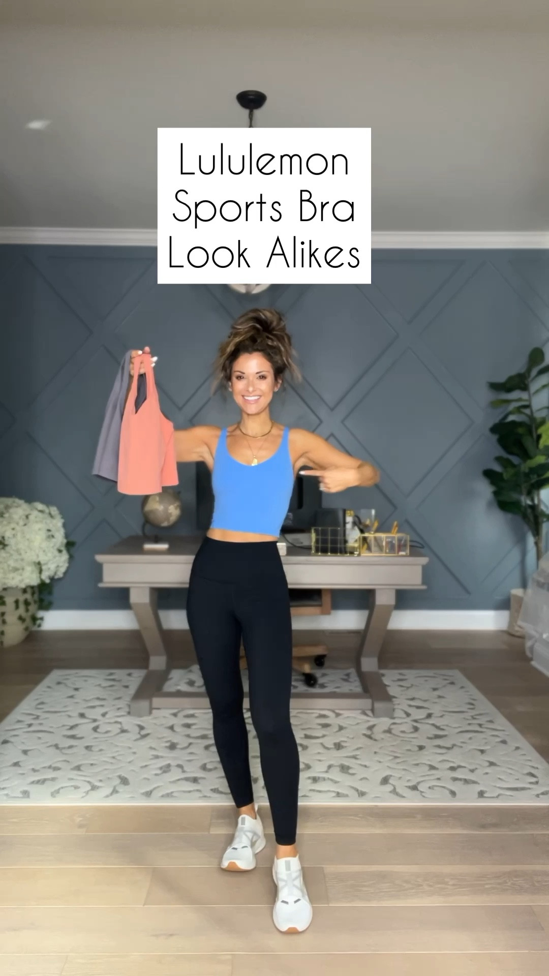 Lululemon look a likes (leggings and sports bra)//size up in bra//size small//leggings//xs//5’1//

#LTKunder50 #LTKsalealert #LTKfit