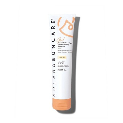 Solara Suncare Go! Mineral Defense Sport Lotion: Mineral-Based, Vegan, No Fragrance, Contains Zinc Oxide - SPF 50 - 5 fl oz | Target
