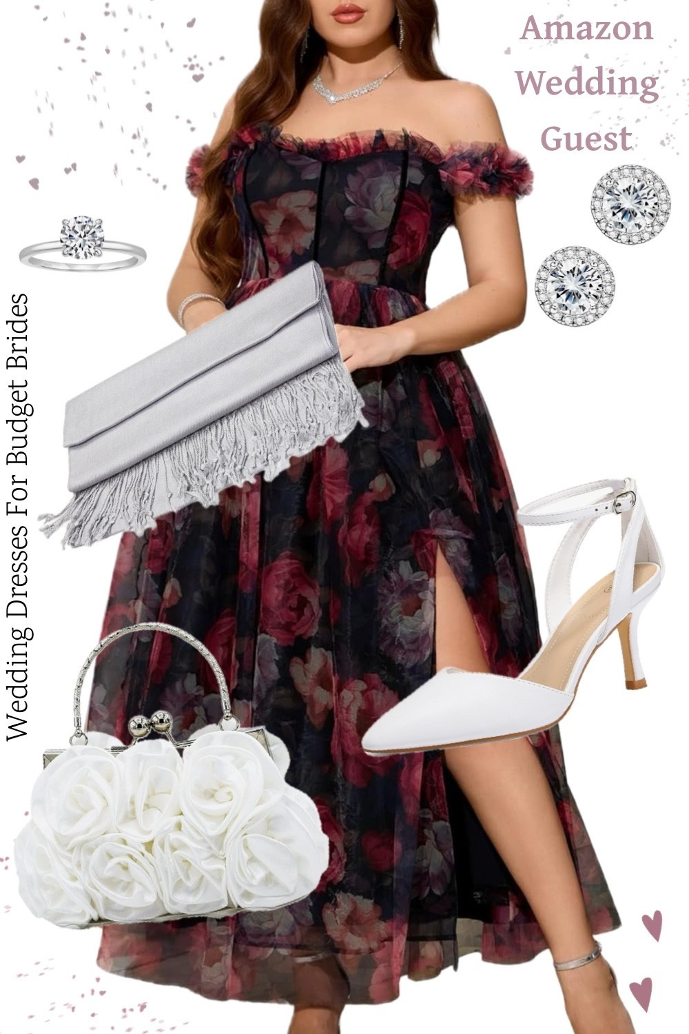 Black and red floral curvy wedding guest dress with accessories from Amazon.

Special occasion dresses, plus size cocktail dresses, semi formal wedding guest dresses, party dresses, event dresses, plus size fashion.

#LTKWedding #LTKSeasonal #LTKPlusSize