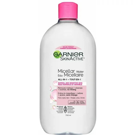 VALUE SIZE Garnier Micellar Water for Normal and Sensitive Skin, 23.67 oz (700 Ml) | Walmart (US)