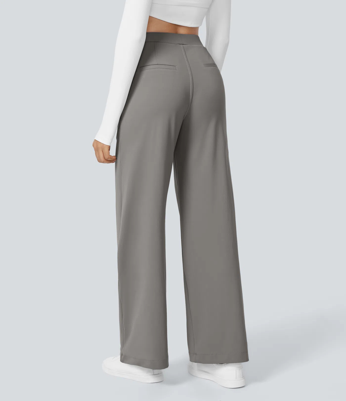 Women’s Halara Flex™ DayStretch High Waisted Pocket Straight Leg Work Pants - Halara | HALARA