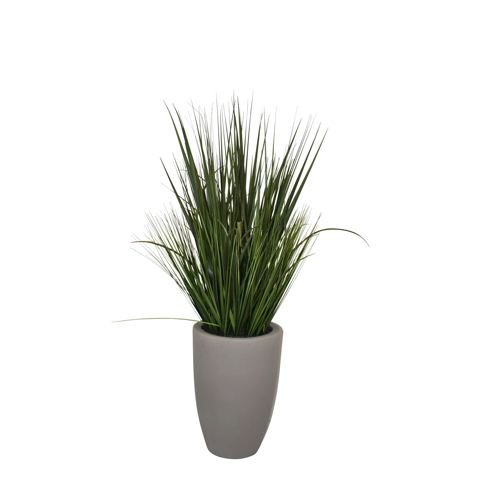 48'' Faux Foliage Grass in Cement Pot | Wayfair North America